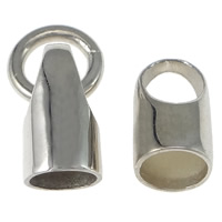 Stainless Steel End Caps, plated Approx 4.5mm, 4.5mm 
