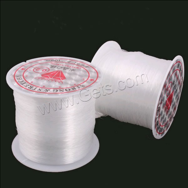 Crystal Thread, with plastic spool, without elastic, different size for choice, clear, Sold By PC