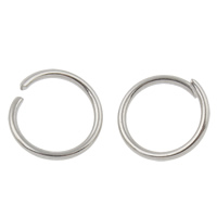 Stainless Steel Machine Cut Closed Jump Ring, Donut original color 