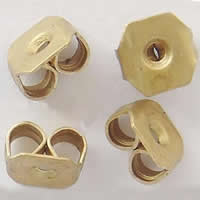 Brass Tension Ear Nut, plated Approx 1mm 