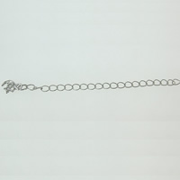 Zinc Alloy Extender Chain, Moon and Star, plated nickel, lead & cadmium free 80-82mm 