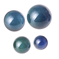 Faceted Glass Cabochon, Dome & flat back & change their color according to the temperature 