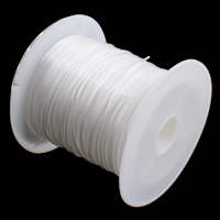 Elastisches Garn, elastischer Faden, mit Kunststoffspule, 1mm, 49x44mm, ca. 10m/Spule, verkauft von Spule