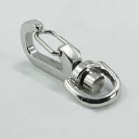 Stainless Steel Lobster Swivel Clasp, original color, 36mm Approx 17.4mm 