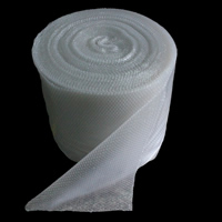 Kunststoff Luftpolsterfolie, weiß, 560mm, 10kg/Tasche, verkauft von Tasche