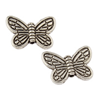 Zinc Alloy Animal Beads, Butterfly lead & cadmium free Approx 1mm, Approx 