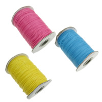 Cordon ciré chanvre, Ciré de chanvre, avec bobine de papier, Importé de Corée du Sud, plus de couleurs à choisir, 1mm Vendu par bobine