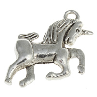 Zinc Alloy Animal Pendants, Unicorn lead & cadmium free Approx 1.5mm, Approx 