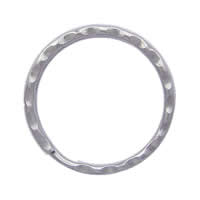 anillo partido clave de acero inoxidable, Donut, color original, 30x30x3.5mm, 2000PCs/Bolsa, Vendido por Bolsa