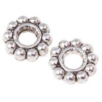 Zinc Alloy Spacer Beads, Flower, plated lead & cadmium free Approx 2mm, Approx 