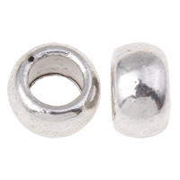 Zinc Alloy Jewelry Beads, Rondelle, plated lead & cadmium free Approx 2.5mm, Approx 