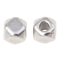 Zinc Alloy Jewelry Beads, Polygon, plated lead & cadmium free Approx 1.5mm, Approx 