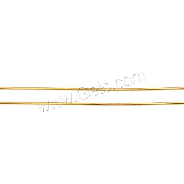 Brass Wire, with plastic spool, 14K gold plated, more sizes for choice, Sold By KG