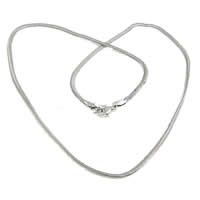 Fashion Stainless Steel Necklace Chain, 316 Stainless Steel, herringbone chain, original color Inch 