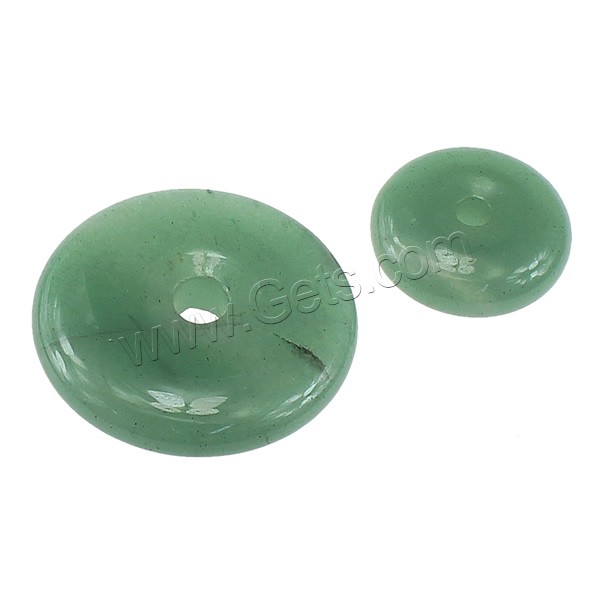 Aventurine Pendants, Green Aventurine, Donut, natural, different size for choice, Sold By PC