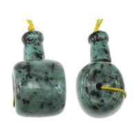 Natural African Turquoise  Guru Bead Set Approx 2.5mm 