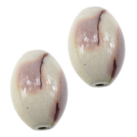 Yolk Stone Bead, Oval, natural Approx 2.5mm 