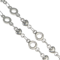 Stainless Steel Bar Chain, original color  