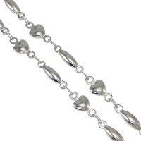 Stainless Steel Bar Chain, original color 