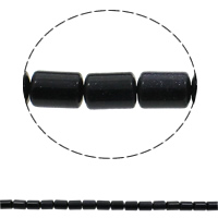 Blue Goldstone Beads, Column, natural Approx 1mm Approx 15.7 Inch, Approx 
