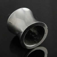 Abalorio separador tubo de acero inoxidable, acero inoxidable 304, Modificado para requisitos particulares, color original, 8.5x8mm, agujero:aproximado 6mm, Vendido por UD