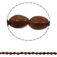 Goldstone Beads, Oval, natural Approx 1mm Approx 15.3 Inch, Approx 