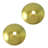 Brass Bead Cap, Dome, plated Approx 0.5mm 