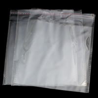 Sacs autocollants OPP, Bande en plastique, rectangle, transparent & normes différentes pour le choix Vendu par sac