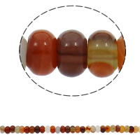 Mixed Agate Beads, Rondelle, natural Approx 1.5mm Approx 15.7 Inch, Approx 