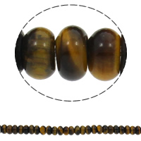 Perles d'Oeil de tigre, rondelle, naturel Environ 1.5mm Environ 15.7 pouce, Environ Vendu par brin