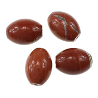 Red Jasper Bead, Oval, natural Approx 2.5mm 