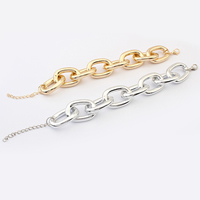 Fashion Zinc Alloy Bracelets, with 1.5Inch extender chain, plated, oval chain 23mm Approx 9.8 Inch 