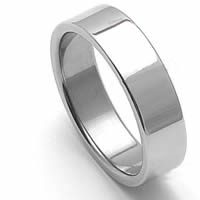 Stainless Steel Finger Ring, polished original color, 8mmuff0c2mm 