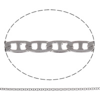 Acier inoxydable Mariner Chain, chaîne marine, couleur originale Vendu par m