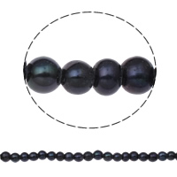 Potato Cultured Freshwater Pearl Beads, natural  Grade A, 9-10mm 