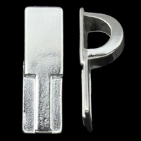 Zinc Alloy Glue on Bail, Rectangle, plated Approx Approx 