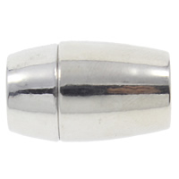 Zinc Alloy Magnetic Clasp, Drum, plated nickel, lead & cadmium free Approx 8mm 