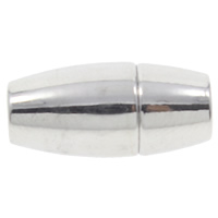 Zinc Alloy Magnetic Clasp, Drum, plated nickel, lead & cadmium free Approx 4.5mm 