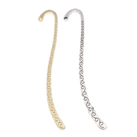 Zinc Alloy Bookmark, plated, with loop nickel, lead & cadmium free Approx 1.5mm 