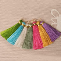 Decorative Tassel, Polyester, with Iron 100mm 