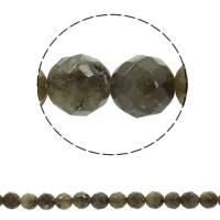 Labradorite Beads, Round, synthetic & faceted, blue Approx 1mm Approx 15 Inch 