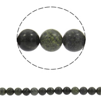 Perles en serpentine russe, Rond, synthétique, normes différentes pour le choix Environ 1mm Environ 15 pouce, Vendu par brin