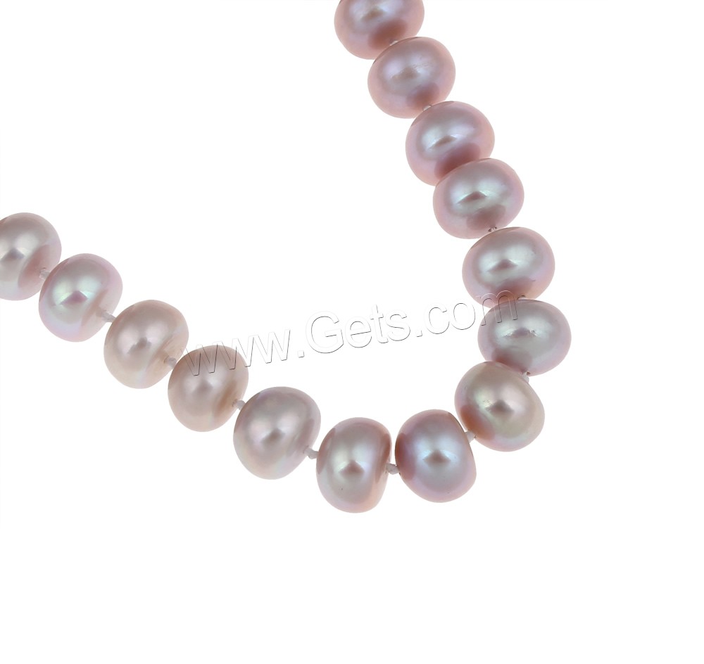 Cultured Freshwater Pearl Bracelets, brass clasp, Button, natural, different styles for choice, more colors for choice, 9-10mm, Length:Approx 7.5 Inch, Sold By Strand