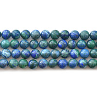 Jaspis Stein Perlen, Lapislazuli Phönix, rund, verschiedene Größen vorhanden, Bohrung:ca. 1mm, Länge:ca. 15.5 ZollInch, verkauft von Strang