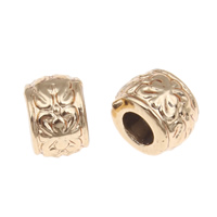 Zinc Alloy Jewelry Beads, Rondelle, real gold plated, nickel, lead & cadmium free Approx 3mm 