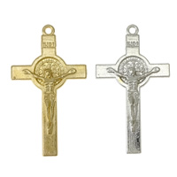 Zinc Alloy Cross Pendants, Crucifix Cross, plated Approx 2mm 