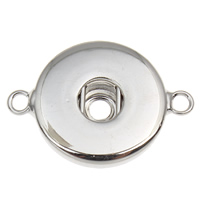 Snap Button Connector Setting, Zinc Alloy, Flat Round, plated, 1/1 loop lead & cadmium free Approx 2mm, Inner Approx 6mm 