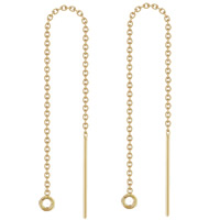 Gold Filled Earring thread, 14K gold-filled 0.75mm 