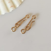Gold Filled Hook and Eye Clasp, 14K gold-filled, 14.25mm 
