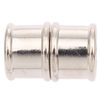 Zinc Alloy Magnetic Clasp, platinum color plated, lead & cadmium free Approx 10mm 